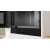 Bosch Serie 8 BFL7221B1 built-in microwave interior, open door, close-up