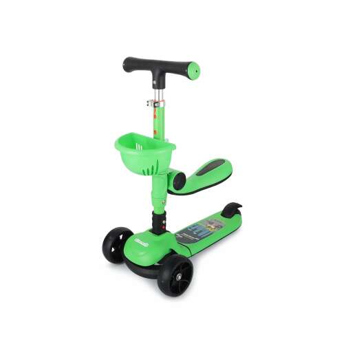 Chipolino Neo Rider összecsukható gyerek Roller LED világítással #zöld 32573929