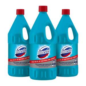 Domestos Extended Power disinfectant liquid cleaner Atlantic 3x2L