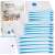 15 piece vacuum storage bag set, Ruhhy brand, 3 sizes, space saving, for clothes, blankets, and more
