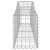 vidaXL 13 db íves horganyzott vas gabion kosár 200x30x40/60 cm 78881055