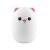 Cuki Maci night light, white, front view