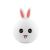 Tracer Bunny, RGB LED, 5 color tones, 4 lighting modes, Wireless, Night Light 86970912