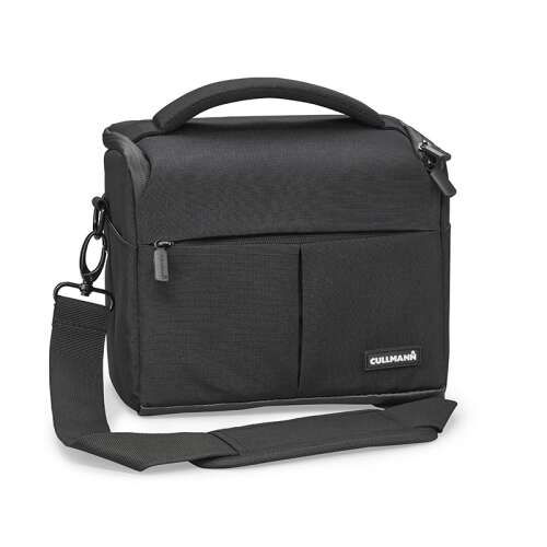 Cullmann Malaga Maxima 120 camera bag, black, closed, side view
