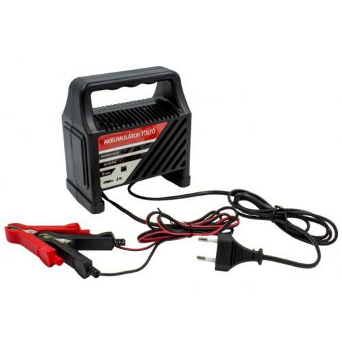 MaxSpeed 12V automata akkumulátor töltő motorkerékpárokhoz és autókhoz, 20-80Ah kapacitás