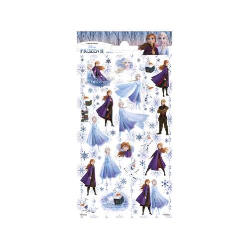 Jégvarázs 2 csillogó matricák - Anna és Elsa dekorációs matricák - Totum