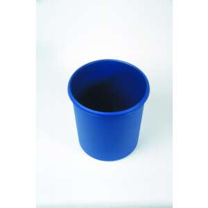 Blue 18 liter plastic trash can - Office Furniture