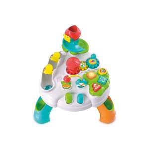 Clementoni Baby Park Activity Table, masă de activitate interactivă pentru bebeluși cu forme, sunete și lumini - Clementoni