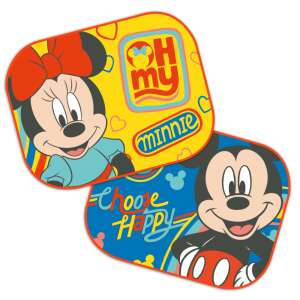 Mickey and Minnie Mouse car sun shades, 2 pack, 44x35cm, yellow and blue - Disney Car Sunshade