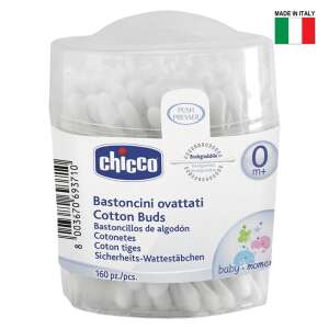 Chicco Cotton Buds, 160 count, biodegradable, baby safe, made in Italy - Cotton Swab, Cotton Pad