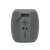SAL BT 1000 BoomBox portable Bluetooth speaker, grey, back view