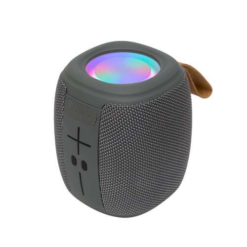 SAL BT 1000 BoomBox przenośny głośnik Bluetooth z oświetleniem LED, szary