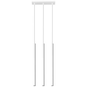 Lampa suspendată PASTELO 3 albă, iluminat modern pentru tavan - Sollux