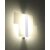 Illuminated MASSIMO white wall lamp