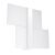 MASSIMO white wall lamp, modern design