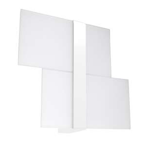 MASSIMO white wall lamp, modern design - Wall Lamp
