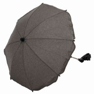 Fillikid babakocsi napernyő, szürke, melange, 97, UV védelem, 70cm átmérő, állítható szög - Babakocsi napernyő