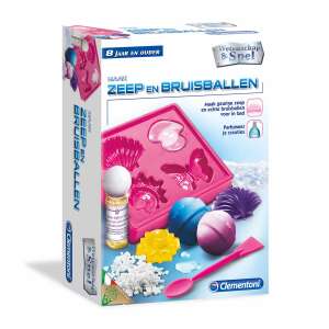 Clementoni Wissenschaft und Spiel Seife und Badebomben herstellen, erstelle deine eigenen duftenden Seifen und Badebomben - Schaukelpferde, Schaukeltiere und Entwicklungsspiele für Kinder im Kindergartenalter