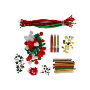 Materiale pentru artizanat de Crăciun, Set de artizanat de Crăciun, Materiale pentru artizanat de Crăciun - Grafix