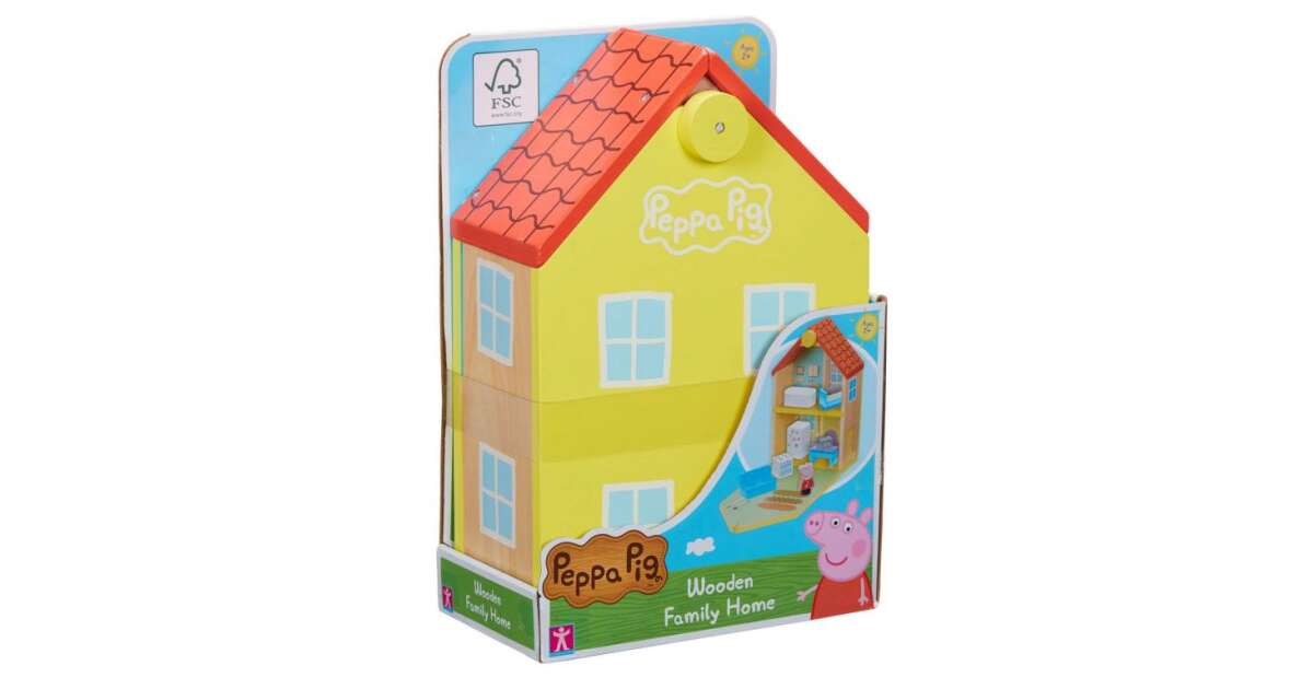 Eichhorn Peppa Pig Holz Ukulele, 43cm