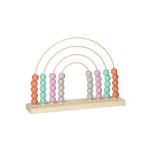 Holz-Abakus Regenbogen Spielzeug für Kinder - Schaukelpferde, Schaukeltiere und Entwicklungsspiele für Kinder im Kindergartenalter
