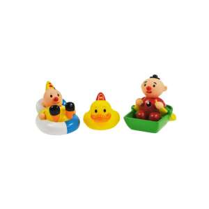 Bumba Badewannenspielzeug-Set mit 3 Figuren, inklusive Bumba-Figur, Ente und Boot, perfekt für Badespaß - Bumba