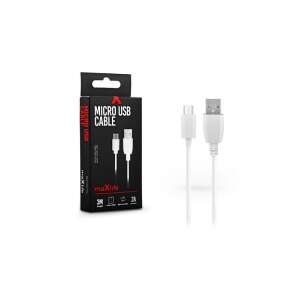 Maxlife TF-0077 3m fehér USB-microUSB adat- és töltőkábel - Maxlife