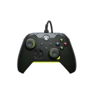 Controler cu fir PDP Electric pentru Xbox Series X|S, Xbox One și PC - Negru și Verde - Articol tehnic & Electronică