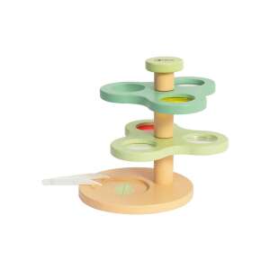 Set de lupă Classic World Natural World Exploration pentru copii, jucărie din lemn cu lentile de mărire, verde și galben - Nonbrand Jocuri si jucarii educative