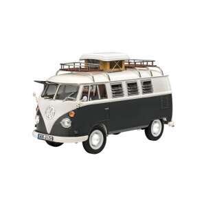 Sada modelov Revell VW T1 Camper, zostavená, mierka 1:24, čierna a biela - Model, maketa