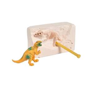 Simba Toys Dinosaurier-Ausgrabungs-Überraschungsset mit einer Tyrannosaurus Rex Dinosaurierfigur und einer Ausgrabungsstätte mit einem Dinosaurierskelett - Wissenschaftliche und Entdeckerspiele