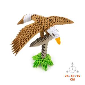 Alexander 3D Origami Eagle 336 piece set, finished paper model - Nonbrand Creative Toy