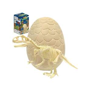 Dino Explorer Dinosaurier-Ei Grabungsset mit einem Dinosaurierskelett im Inneren - Entwicklungsspiele für Kinder im Kindergartenalter