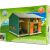 Kids Globe 1:32 méretarányú műhely raktárral - játék farm épület szett
