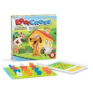 Piatnik LogiCross logikai játék doboz, játéktábla és feladatfüzet - Logikai játék