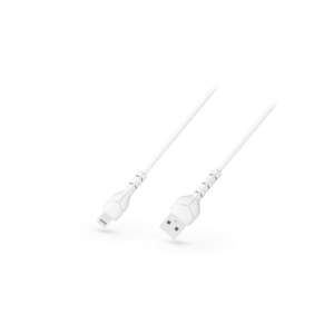 Devia ST348594 ECO Kintone V2 2.1A 1m USB auf Lightning weißes Daten- und Ladekabel - Devia