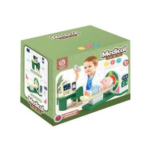 Medizinisches Spielset mit CT-Scanner, Puppe und Zubehör - Schaukelpferde, Schaukeltiere und Entwicklungsspiele für Kinder im Kindergartenalter