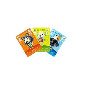 Animal Crossing: Happy Home Designer Vol. 3 Carduri Amiibo pachet de 3 cu personajele: Mitzi, Goldie și Leif - Jocuri Consola & PC