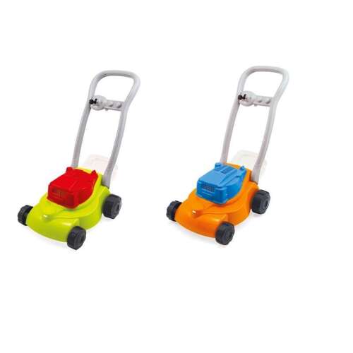 Zabawka kosiarka do trawy z dźwiękiem, zielona i pomarańczowa, dla dzieci, do zabawy w odgrywanie ról