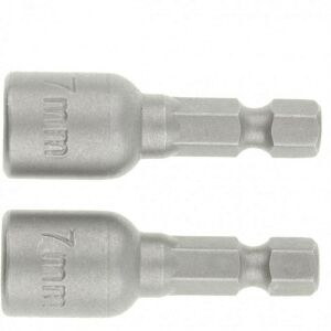MTX - Mágneses Dugókulcs Fej - CrV - 7x45 mm - 2 db 124015542 - Mtx