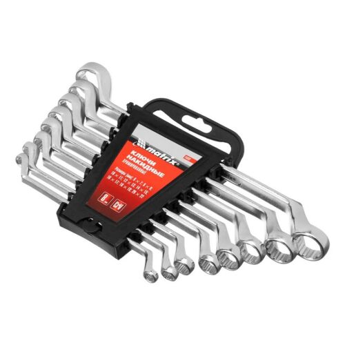 MTX 6-22mm csillagkulcs szett/8db CrV, csiszolt króm 124016097 - Csillagkulcs
