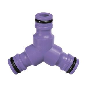 PALISAD 1/2" Műanyag T-Elosztó Gyorscsatlakozó 124018064 - Csatlakozó és kiegészítő