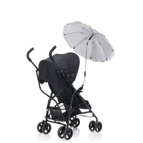 Fillikid Standard silver stroller umbrella attached to stroller