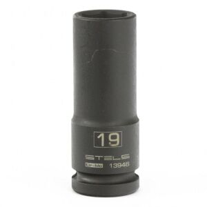STELS 19mm Hatszögletű Dugókulcs, 1/2 hüvelykes meghajtó, CrMo acél - Stels
