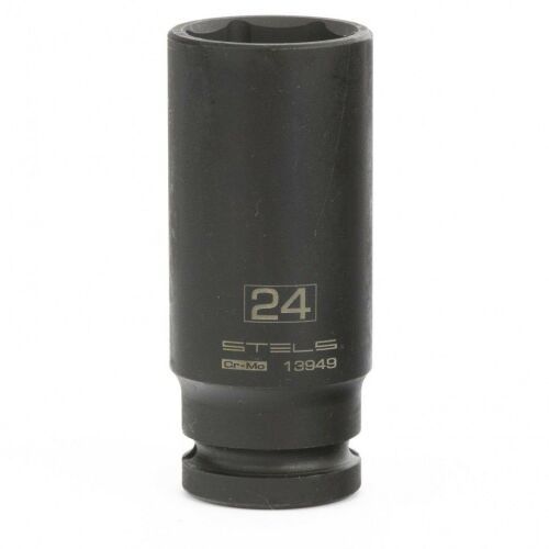 STELS 24mm 1/2" HEX Hosszított Dugókulcs, CrMo acél