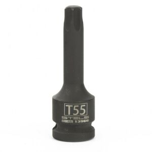 STELS T55 Torx Bitfej, 1/2 hüvelykes meghajtó, 78mm hosszúság - Stels