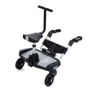 Fillikid Wide Kinderwagenbrett mit Sitz, schwarz - Babys & Toddler
