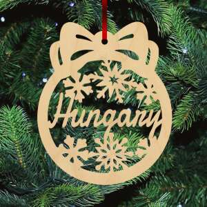 Fa karácsonyfadísz - Hungary 79005718 