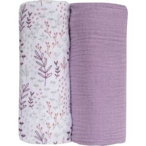 Bubaba Muslin pelenka, 2 db-os csomag, Lila - Textil pelenka