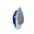 Tefal Virtuo FV1711 steam iron, white and blue, with Durilium soleplate, close-up of soleplate